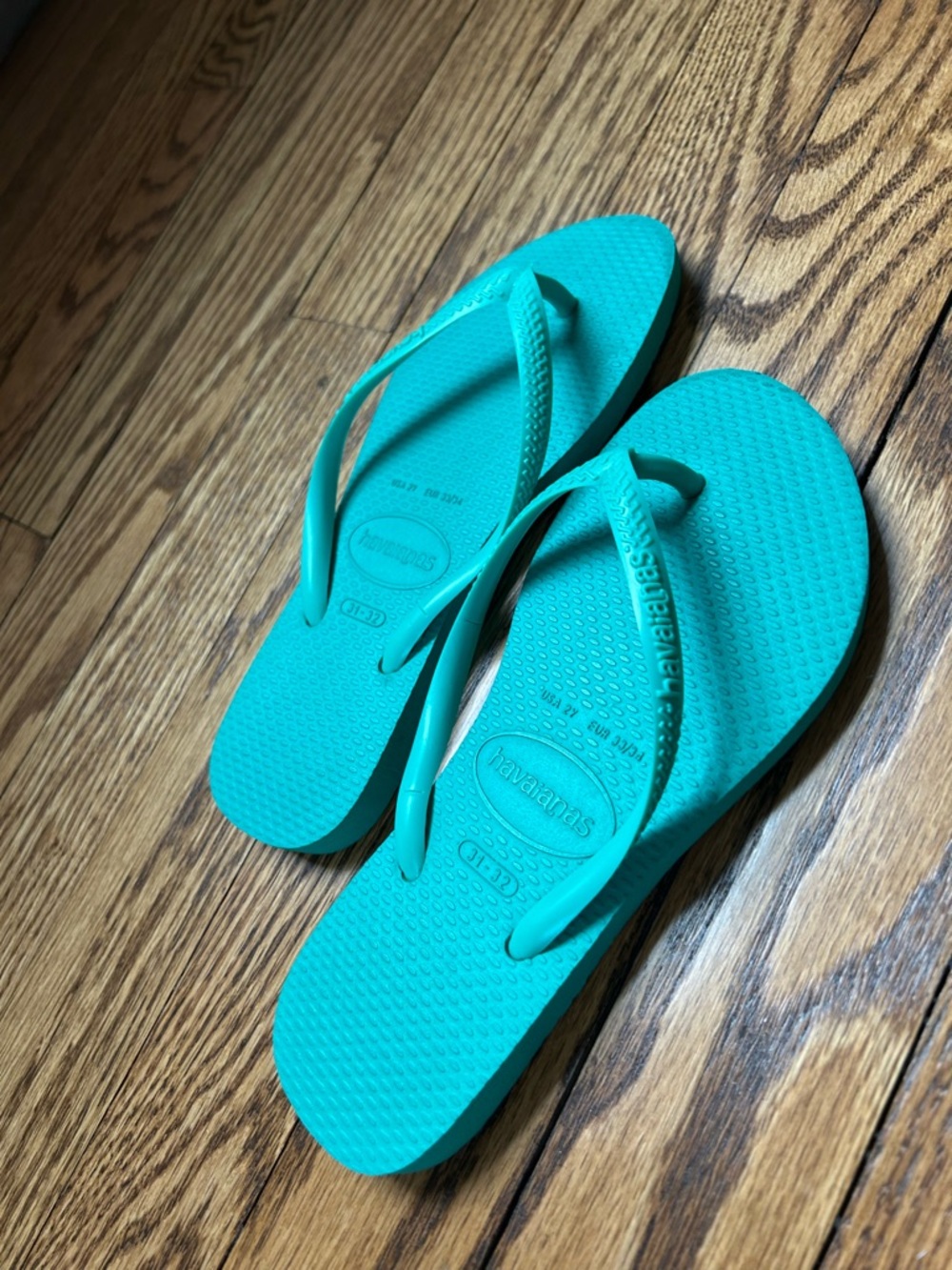 Havaianas Kid’s Flip Flops in Turquoise